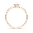 thumbnail image 2 of ANGARA Natural Diamond Solitaire Engagement Ring in 14K Rose Gold for Women (Size-5.1mm| Color-I-J| Clarity-I1-I2) | April Birthstone, Anniversary, Jewelry Gift for Women | Natural Diamond Ring, 2 of 10