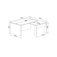 thumbnail image 4 of Mesa de Centro Hogare Barcelo Multiposiciones Rustik, 4 of 6