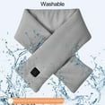 thumbnail image 4 of Thermal Scarf 3 Level Adjustable USB Winter Cold USB Heated Scarfs Pink, 4 of 7