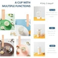 thumbnail image 2 of Gentleshark Electric Shaker Bottle for Protein ,Rechargeable  Drink Mixer Cup for Coffee Milk Mixing,White, 2 of 10