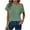Green, variant on Trendy Summer Tops For Women 2026 Womens Black Tops Dressy Casual Womens Blouses Short Sleeve Tunic Cute T Shirts For Women Graphic