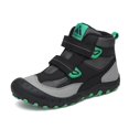 thumbnail image 1 of Zapatos de senderismo Mishansha para niños y niños, antideslizantes, para exteriores, negro/verde/gris, 1 of 6