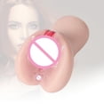 thumbnail image 3 of Coño vaginal artificial Juguete sexual Vagina Masturbador 2 agujeros Hombre TFixol Producto vivo, 3 of 6