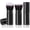 Black, variant on Retractable Kabuki Makeup Brush, 2 Pack Travel Foundation Makeup Brush Set Blush Brushes with Handle for Liquid, Cream, , Loose , Bronzer