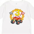 thumbnail image 4 of Inktastic Monster Truck 3rd Birthday Boys or Girls Long Sleeve Toddler T-Shirt, 4 of 5