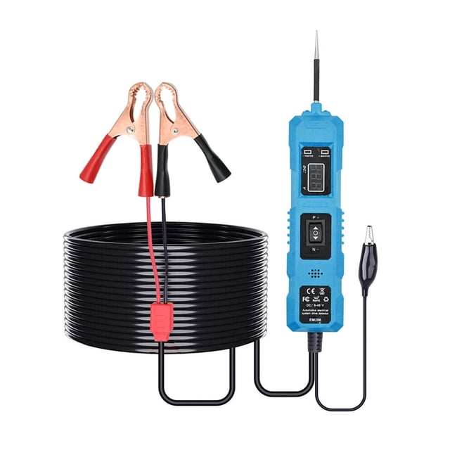 Hioecau Automotive Circuit Tester Electrical System Diagnostic Tool with Probe & LED Light Voltage Test for Car Trucks & Motorcycles Easy to Use Current Fluctuation Detector