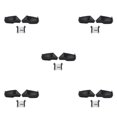 thumbnail image 1 of Transemion Windshield Hand Guard Motorcycle Accessory For Outdoor Enthusiasts ABS Motorcycle Handlebar Protector black 5Set, 1 of 6