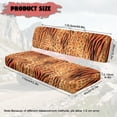 thumbnail image 7 of Uorisanigo UTV Seat Covers Compatible with Kawasaki Mule, Replacement Cheetah Tiger Stripes UTV Bench Seats Covers Accessories Fit for Kawasaki Mule 4010, Full Protection Decor, 7 of 7