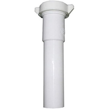 

LASCO 03-4345 White Plastic Tubular 1-1/4-Inch by 12-Inch Slip Joint Extension with Nut and Washer
