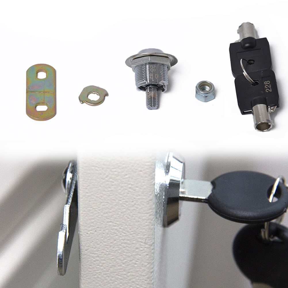 ZS 5/8" Tubular Cam Lock Cylinder for Tool Box 180 Degree Turn