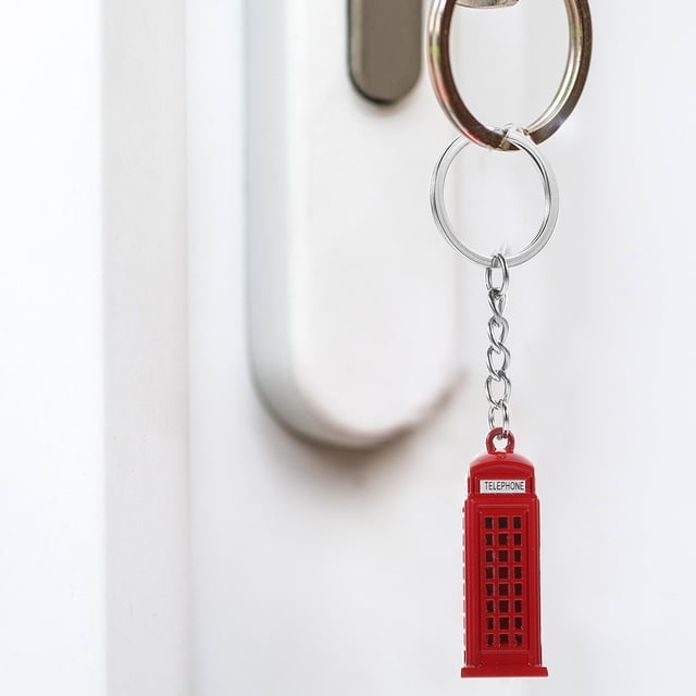 unbranded Llavero Decorativo Cabina Práctico Para Llaves Y Accesorios