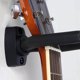 thumbnail image 5 of Juego de 6 ganchos de pared para guitarra acústica, ukelele, bajo, mandolina y banjo - Colgador de pared negro, 5 of 5