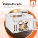 thumbnail image 2 of Parque de juegos para perros HealSmart de 4 paneles, 24 de plástico, para perros pequeños y medianos, 2 of 7
