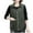 Green, variant on GigrtiJin Corduroy Plus Size Vest Jacket for Women Solid Color Lapel Zip Up Sleeveless Outcoat with Pocket