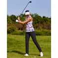 thumbnail image 4 of Pinspark Polo T Shirts for Women Sleeveless Golf Shirts Quick Dry Tennis Shirt Solid Workout Shirt, 4 of 6