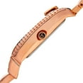 thumbnail image 5 of Women's Diamond Dial Rectangular Buckle Design Dimpled Rose-Tone Bracelet Watch, 5 of 5