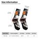thumbnail image 2 of Balery Flower Horn Skull A Calcetas Largas con Estampado para Hombre y Mujer – Suaves y Transpirables, Talla Única (US 5-11), 2 of 6
