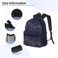 thumbnail image 4 of Daiia Sunflowers School Backpack for Men Women, Unisex Large Waterproof Bookbag Schoolbag Casual Daypack for High School/College/Teens/Travel/Work Black, 4 of 8