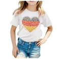 thumbnail image 3 of TZEWGL Soprt Prints Short Sleeve Round Neck Tops For Newborn Clothing For Toddlers size 10-11T, 3 of 5