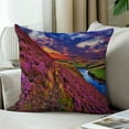 thumbnail image 3 of LALILO Throw Pillow Covers Colorful Landscape Scenery Hill Slope Cushion Cover 18" x 18", 2 Pack, 3 of 6