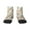 2 Black-2, variant on Forest Mushrooms Insects Pattern Quarter Crew Socks,Toe Seamed Ankle Socks,Cotton Cushioned Breathable Athletic Crew Sports Socks