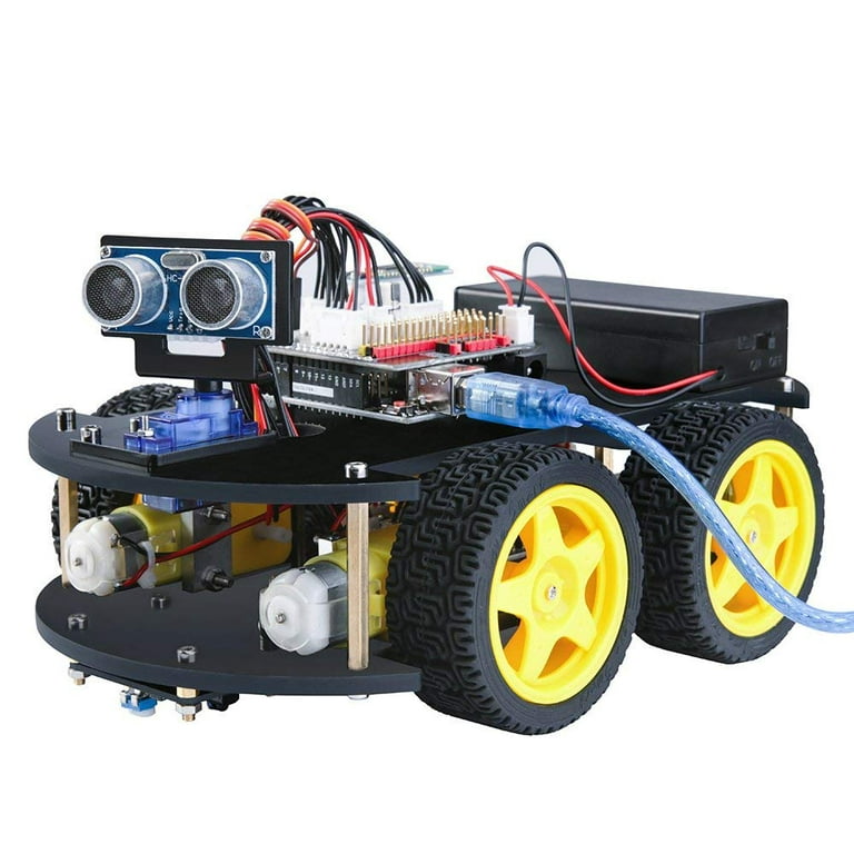 ELEGOO Owl Smart Robot Car Kit, Compatible with Arduino, STEM Projects &  Toys for Kids, Teens, Adults, Robotics & Engineering Kits, Science | Coding  