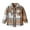 Khaki, variant on FUZHIQ Boys Winter Plaid Long Sleeve Shirt Jacket Cardigan Coat for Toddler Kids Unisex Autumn Top Clothes