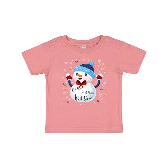 Inktastic Holiday Snowman Boys or Girls Baby T-Shirt