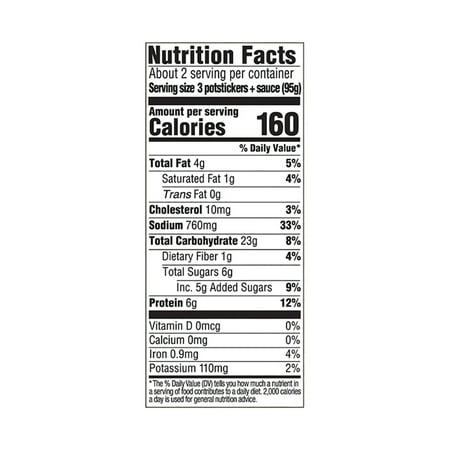 Tai Pei��� Pork Potstickers 7.9 oz. Carton