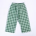 thumbnail image 5 of Toimothcn Baby Boys Pants Casual Plaid Printed Pants Stretch Waist Soft Loose Wide Leg Trousers Suitable For Dailywear, 5 of 9