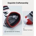 thumbnail image 3 of Breathable Mesh Athletic Crew Socks for Men, Non-Slip Grip Sports Socks for Running & Training, 3 of 6