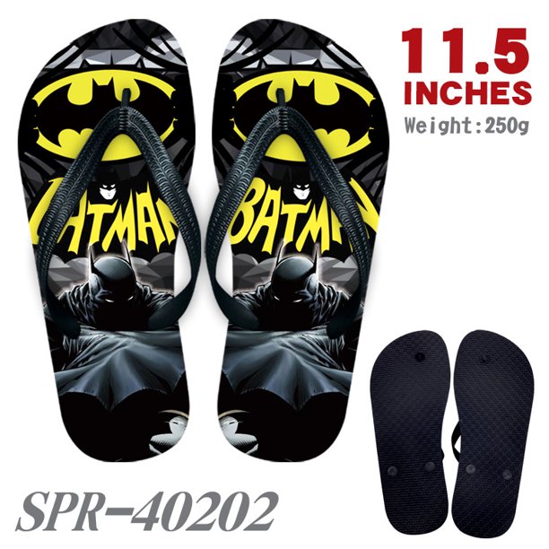 Zapatillas circundantes de Anime de Marvel, chanclas de dibujos animados de superhéroes, Iron Man, Batman, Hulk, sandalias, zapatos para el hogar