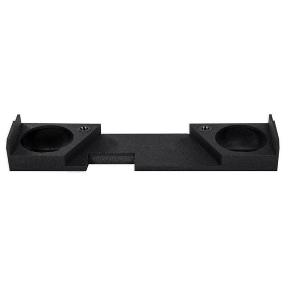 Double Cab Dual 12" Sealed Subwoofer Sub Box Enclosure For 2014-2017 GMC/Chevy