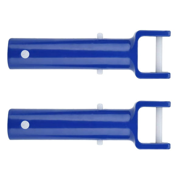Worgeous Swimming Pool Accessories Cleaning Tool for Home Hotel 2 Sets Blue