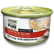 Canidae Pet Foods Pure Recipes 3220 Grain-Free All Life Stages Seafood Recipe Natural Cat Food 3 oz Can
