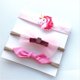 thumbnail image 1 of 3pcs/set Kids Girls Nylon Bows Flower Headband Ribbon Hair Bows Elastic Hairband for Bebe Children Hair AccessoriesC He Qiyong unisex, 1 of 1