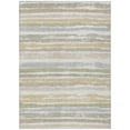 thumbnail image 2 of Addison Rugs Chantille Indoor/Outdoor Transitional Stripes Ivory Washable Rectangle Rug, 3' x 5', 2 of 6