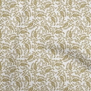 oneOone Georgette Viscose Olive Green Fabric Block Sewing Craft Projects Fabric Prints By Yard 42 Inch Wide-R6