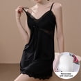 thumbnail image 4 of Camisón de encaje con escote en V para mujer, camisón sexy sin mangas para mujer, talla M-XL, 4 of 6
