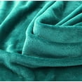 thumbnail image 4 of Black King Size Solid Flannel Throw Plush Cozy Super Soft Warm Bed Blanket, 4 of 4