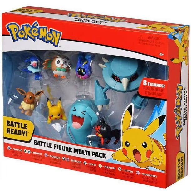 Figuras de acción de Pokémon Charizard Pikachu Squirtle Bulbasaur Ash Ketchum Anime Juguetes de 8-10CM