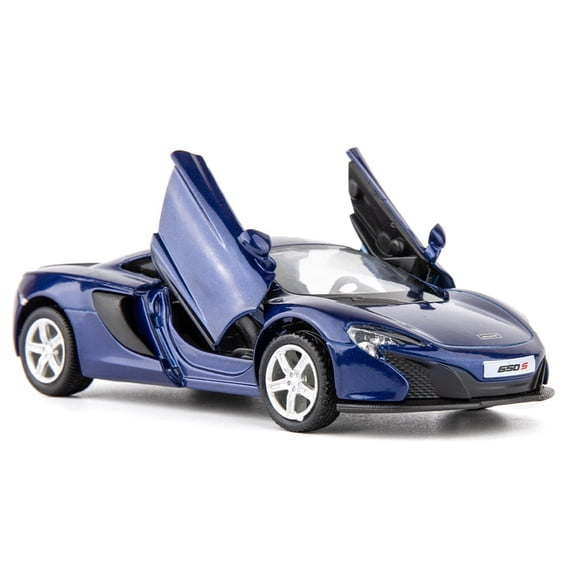 Play Vehicle 1/36 Scale McLaren 650S Car Model, Zinc Alloy Toy Car Pull Back Vehicles for Kids Boys Girls, Model Collection and Decoration