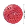 thumbnail image 3 of Durable 3D Printed Airless Basketball - High Elasticity, No Pump Needed, Perfect for Indoor & Outdoor Play, 3 of 7