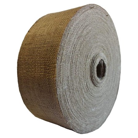 6 Inch Burlap Roll 100 Yards - Rustic Burlap Fabric for Weddings, Crafts, Home Decor - Tight Weave, Machine Cut, 6" Wide x 300 Feet