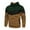 02Army Green, variant on guisaled Men's Hoodies Novelty Color Block Fleece Casual Pullover Tops Fall Winter Long Sleeve Casual Sweatshirts with Drawstring