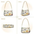 thumbnail image 7 of FORMRS Womens Shoulder Bag with Chain Strap Clutch Purse Cute Tote Handbag, Birds and Teapots, 7 of 7