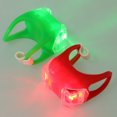 thumbnail image 4 of SHISUYAN 2pcs Bike Cycling Silicone Head Front Rear Wheel Safety Light Lamp Set Bright Waterproof Bike Accessories (Red+Green), 4 of 8