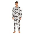 thumbnail image 6 of joogoo Eagles Stars Unisex Adults Onesies Pajamas Jumpsuits L, 6 of 7