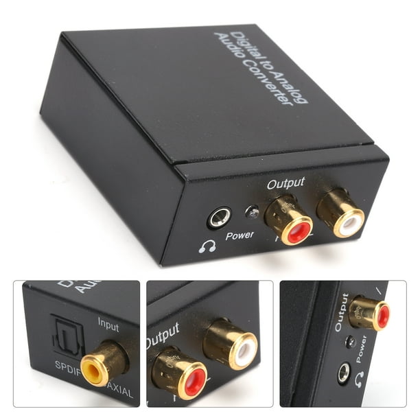 Acquiesce Tag væk ovn Audio Converter, 3.5mm Audio Adapter For Home Professional Audio Switching  Host + USB Cable + Optical Cable + Audio Cable - Walmart.com