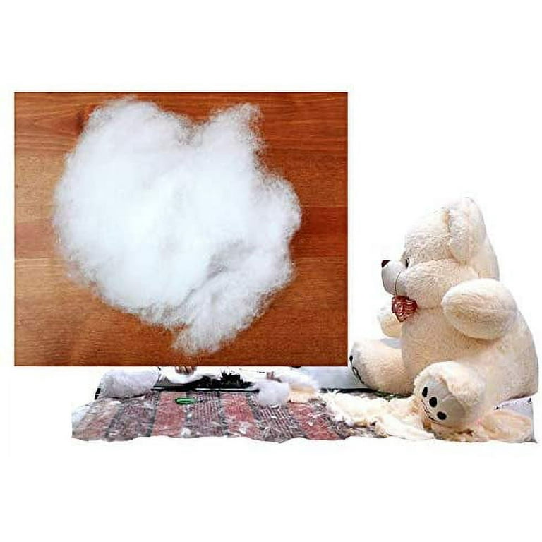 Bag of Wool Stuffing for Pillows, Dolls & Crafts (8oz) – Teepee Creepers
